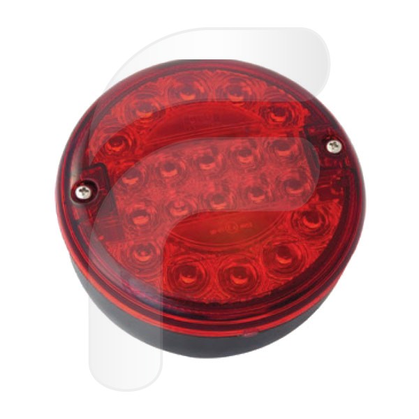 PILOTO REDONDO LED ROJO ANTINIEBLA 24V